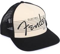 Fender Cappello per chitarra elettrica, nero/crema