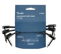 Fender Cavo patch Blockchain da 10,2 cm, confezione da 3, angolo/angolo
