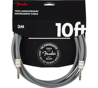 Fender Cavo per strumenti da 10 'anniversario, grigio, 10'