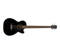 Fender CB-60SCE Bass Laurel Fingerboard Black Basso Acustico Elettrificato 4 ...