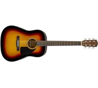 Fender CD-60 Dreadnought V3 DS Chitarra Acustica, Tastiera in Noce, Tonalità Marrone, Include lezioni virtuali gratuite su Fender Play
