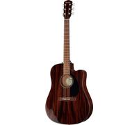 Fender CD-60SCE Dreadnought Chitarra Acustica Elettrificata, Mogano Naturale, Include lezioni virtuali gratuite su Fender Play