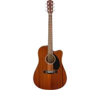 Fender CD-60SCE Dreadnought Chitarra Acustica Elettrificata, Mogano Naturale, Include lezioni virtuali gratuite su Fender Play