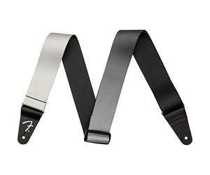 Fender Cintura Ombra per Chitarra & Basso 2" Argento Fumo | Tracolla regolabile 2 pollici, chitarra elettrica e basso, materiale resistente, design Ombra, argento fumo