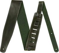 Fender, Cinturino in Pelle Rotto, Verde 6.3 cm Tracolla per Chitarra, 2.5 Unisex,Adulto