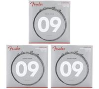Fender® »CLASSIC CORE NICKEL PLATED STEEL ELECTRIC STRINGS« Corde per chitarra elettrica - Bullet End - 3255L 009/042 (Confezione da 3)