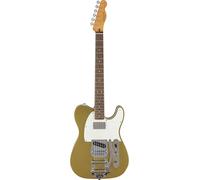 Classic Vibe Custom Telecaster SH con Bigsby, battipenna in pergamena, colore: oro azteco
