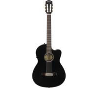Fender CN-140SCE Nylon Thinline WN Black