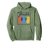 Fender Colorful Vintage Guitar Picks Felpa con Cappuccio