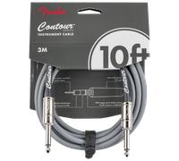Cavo Fender Contour Instrument Cable 3m 10ft Inca Silver Chitarra Basso Jack