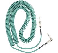 Fender Contour 30' Coiled Cable Sherwood Green