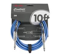 Fender Cavi per Strumenti Serie Contour (10FT STR/STR) Lake Placid Blue