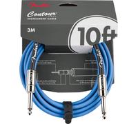 Fender Contour Instrument Cable Lake Placid Blue Jack 6.3 Mono Masc. Dritto 3mt.