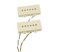 Fender Cunife/Cobalt Chrome Jazzmaster Pickup Set, Single Coil | Set 2 pickup single coil, suono vintage offset, upgrade Jazzmaster, alta qualitÃ , chitarra elettrica, tono caldo e brillante