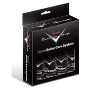 Fender Custom Shop Deluxe Guitar Care System 4 Pack Kit Pulizia Fender per St...