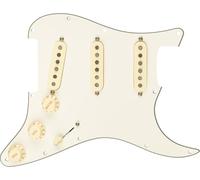Fender Custom Shop FAT 50s Battipenna Pre-Cablato Strat S/S/S Pergamena | Battipenna pre-cablato SSS, pickup vintage FAT 50s, upgrade Strat facile, accessori chitarra elettrica, set pronto all'uso