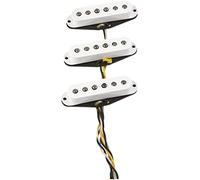 Fender Custom Shop Fat '60s Strat Pickup Set, Single Coil, 3x | Set 3 pickup single coil vintage, suono caldo anni '60, alta output, per Strat, ideale blues & rock, installazione semplice