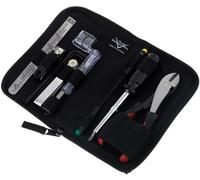 Fender Custom Shop Kit di Strumenti per Chitarra, Per Regolare Chitarre Elettriche e Basso, Nero
