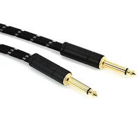 Fender Cavo per strumento Deluxe Series 3 m Dritto-Dritto Nero