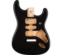 Fender® »DELUXE SERIES STRATOCASTER® ALDER BODY - HSH ROUTING« Corpo della Chitarra - Ontano - Colore: Nero