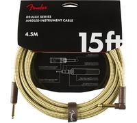 Fender Deluxe Series Tweed 4,5 m Dritto - Angolo Cavo per strumento