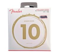 Fender Dura-Tone 80/20 Bronze Wound Muta Set 6 Corde Chitarra Acustica 10-48 Usa