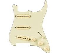 Fender Eric Johnson Pre-Wired Strat Pickguard SSS 1-ply Mint - Pickguard a bobina singola per chitarra