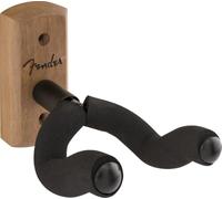 Fender Essentials Supporto Chitarra da Parete in Legno, Noce | Porta chitarra da parete design noce, adatto chitarra acustica & elettrica, installazione facile, finitura pregiata