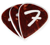 Fender® F-Grip 351 Plettri per chitarra - Shell (Pacco da 3 pz.)