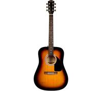 Fender FA-115 Dreadnought 6 Corde Chitarra Acustica Pack in Sunburst. Gig Bag, Picks, Strap, Corde, & lezioni di chitarra online gratuite incluse.