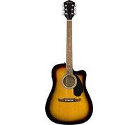 Fender FA-125CE Dreadnought Sunburst - Corda in acciaio