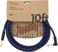 Fender Festival Series Blue Dream 3 m Dritto - Angolo Cavo per strumento