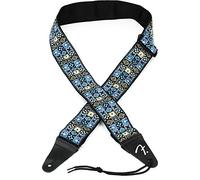 Fender, Festival, Tracolla per chitarra, Tessuto d'ispirazione vintage, Mosaico blu