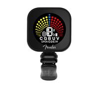 Fender Flash 2.0 Tuner Accordatore Clip Cromatico Batteria Ricaricabile Chitarra