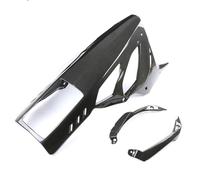 Fender Frame Cover Fixed Wing Fuel Tank Side Panel Fairing Kit 3K Dry Carbon Fiber Motorcycle Accessories For BMW S1000RR 2025(Black Red A)