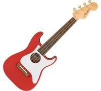 Fender FSR Fullerton Strat Uke Fiesta Red Ukulele da Concerto