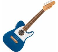 Fender Fullerton Tele Uke Lake Placid Blue Ukulele da Concerto
