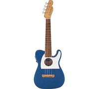 Fender Fullerton Tele Uke Lake Placid Blue Ukulele da Concerto