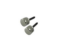 Fender Gretsch Bottoni cromati per cinturino, 2 pezzi, Metallo, S