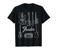 Fender Guitars & Amp Logo Maglietta