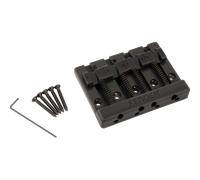 Fender HiMass 4-String Bass Bridge Assembly Brass Saddles Black