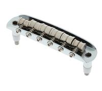 Fender® »AMERICAN PROFESSIONAL JAGUAR®/JAZZMASTER® 7.25" RADIUS BRIDGE« Ponte per chitarra elettrica | 7.25" Raggio | Finitura: Nichel