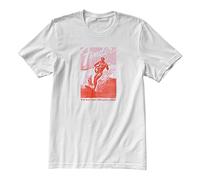 Fender© »Jaguar Surf« T-Shirt - Taglia: S - Colore: Bianco/Rosso