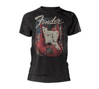 Fender Jazzmaster Maglietta Chitarra Afflitta Adulto Unisex (PH334)