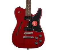 Fender Jim Adkins JA-90 Telecaster Thinline - Laurel - Rosso Cremisi Trasparente