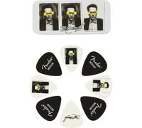 Fender® »JOE STRUMMER PICK TIN - MEDIUM - 8 PACK« Plettri in celluloide - Forma 351 - Medium - Confezione da 8 - Colore: JS Artwork