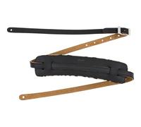 Fender Joe Strummer Tracolla Chitarra Pelle Vintage Leopardo 2.5" | Tracolla firma artista, pelle stile punk rock anni 70, larghezza 6.35cm, chitarra elettrica, design leopardo nero