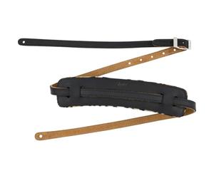 Fender, JOE STRUMMER VINTAGE STRAP Joe Strummer Signature Tracolla per chitarra, Pelle, Larghezza 6.35cm, Colore Nero Leopardo