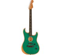 Fender Limited Edition American Acoustasonic Stratocaster EB Aqua Teal