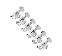 Fender® »LOCKING TUNING MACHINES - STRATOCASTER®/TELECASTER®« Meccaniche autobloccanti per chitarra - Colore: Brushed Chrome